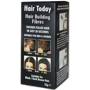 Hair Building Fibres - Black / Dark Brown