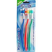 Active Oral Care - Wave Action Toothbrushes