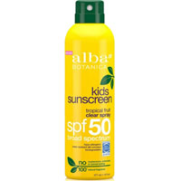 Alba Botanica - Kids Sunscreen - Tropical Fruit SPF 50