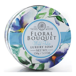 Floral Bouquet Wild Tulip Luxury Soap