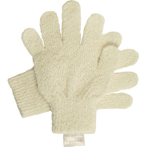 Natural Cotton Exfoliating Gloves