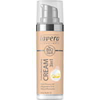 Lavera - Tinted Moisturising Cream 3 in 1 - Ivory Nude 02