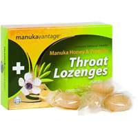 ManukaVantage - Manuka Honey & Propolis Throat Lozenges