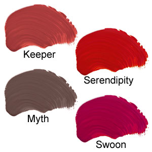 4Ever+Ever Intense Lip Paint - Colour Chart