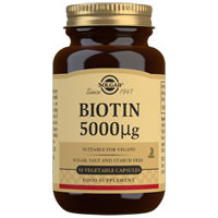 Solgar - Biotin 5000 ug