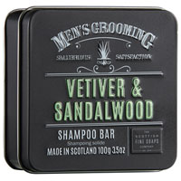 Scottish Fine Soaps - Vetiver & Sandalwood Shampoo Bar