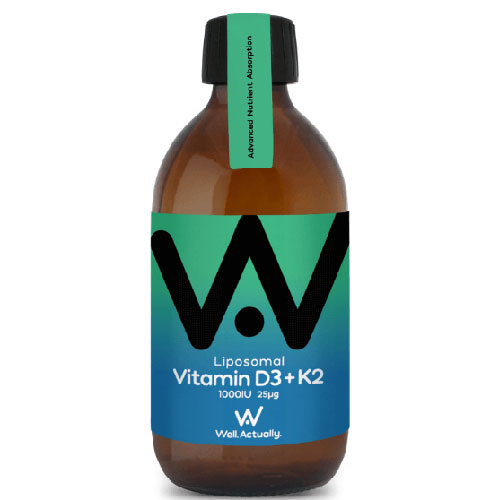 Liposomal Vitamin D3+K2 1000 IU 25µg